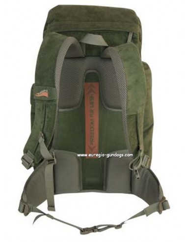 FREEDOM AIR MESH back system in breathable mesh.