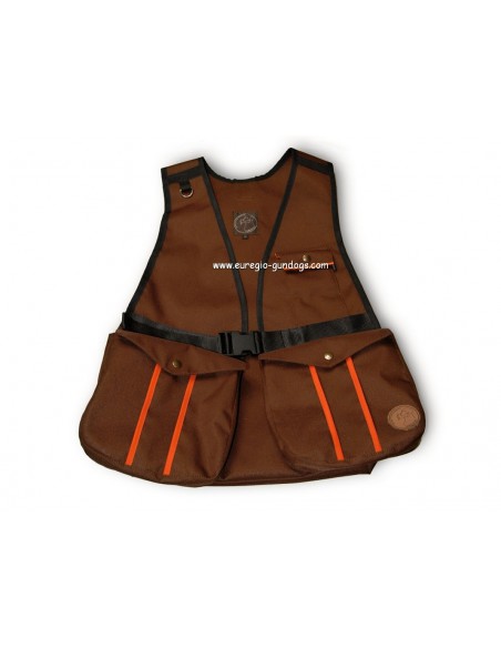 Dummy- jachtvest Hunter. Kleur: brown