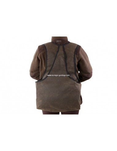 Dummy- jachtvest  "Hunter" van waxed cotton