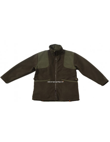 Laksen fleece schietvest  "Antler" voorkant