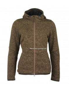 Laksen Cairn Gestrickte Fleece-Jacke