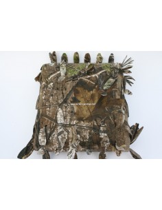Hunter´s camouflagenet met beweeglijke bladeren 2