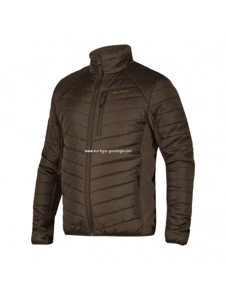 Moor gewatteerde Jas met softshell