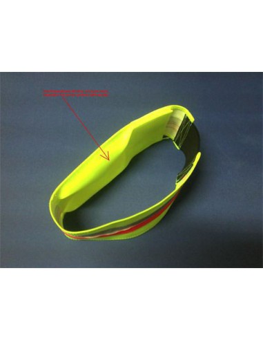 Hunde-Signal-Halsung - Dehnband / GPS - 7cm