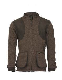 Laksen Pigeon Gestrickte Herren Fleece-Jacke grün 2