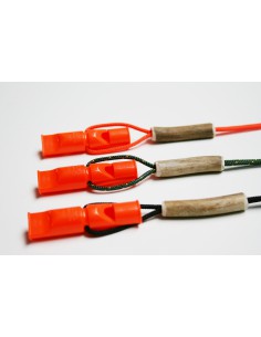 Jacht- Hondenfluit ACME 641 Oranje met Edel Fluitkoord