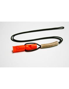 Hundepfeife ACME 641 Orange mit Jagdlich Pfeifenband 2