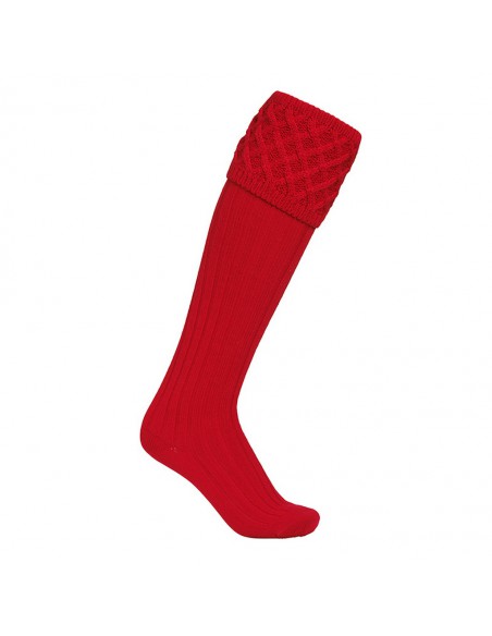 Laksen Windsor Men´s Shooting Socks Red