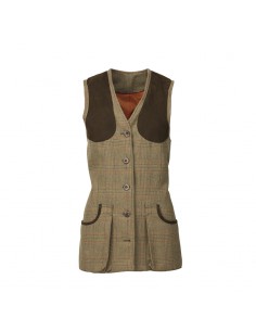 Laksen Blunhem Dames Tweed Schietvest