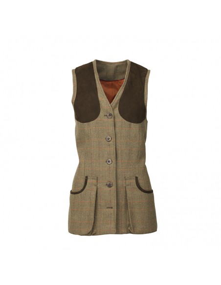 Laksen Blunhem Ladies Tweed Shooting Vest