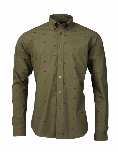 Laksen High & Wide Hen´s Men Shirts green