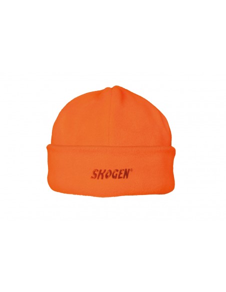 Skogen fleece muts (oranje)