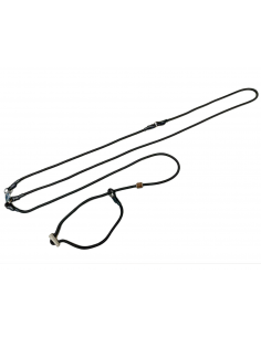 Schouderlijnen 6/3,0 met Karabijn en Wurgbegrenzer