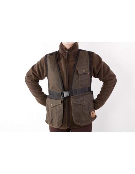 Firedog Dummy- jachtvesten Hunter waxed cotton