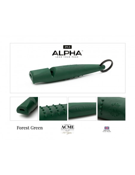 Hondenfluit ACME 210.5 ALPHA Forest Green