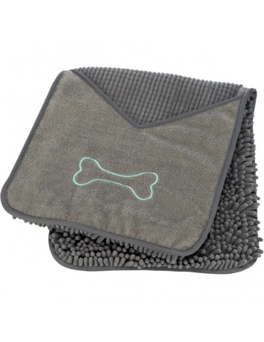 Trixie Dog Towel for Drying with mitt Pockets for the Hands