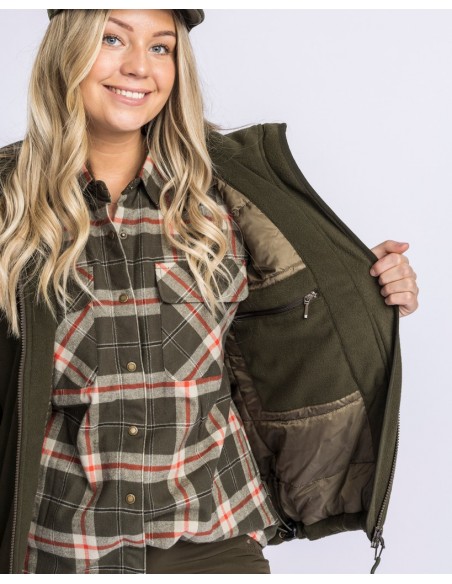 Pinewood Padded Women's Fleece Jacket