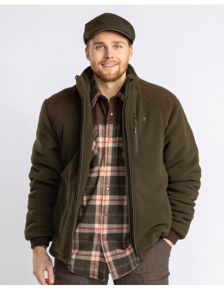 Pinewood Harrie Wattierte Herren Fleecejacke