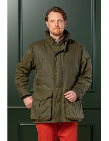 Laksen Enoch Wax Coat Forest