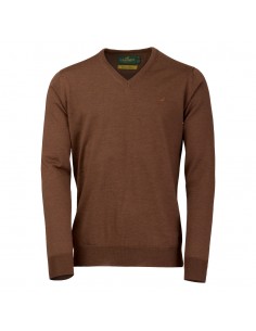 Laksen Sussex v-neck rum