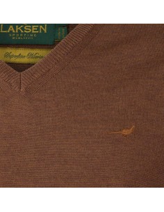 Laksen Sussex v-neck rum 2