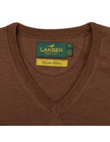 Laksen Sussex v-neck rum