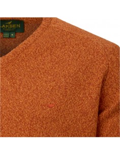 Laksen Trent v-neck terra 2