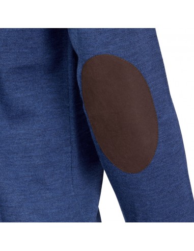 Laksen Sussex v-neck corn blue