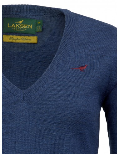 Laksen Camilla V-neck Lady's Sweater