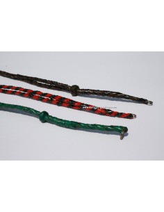 Leather braided Lanyard